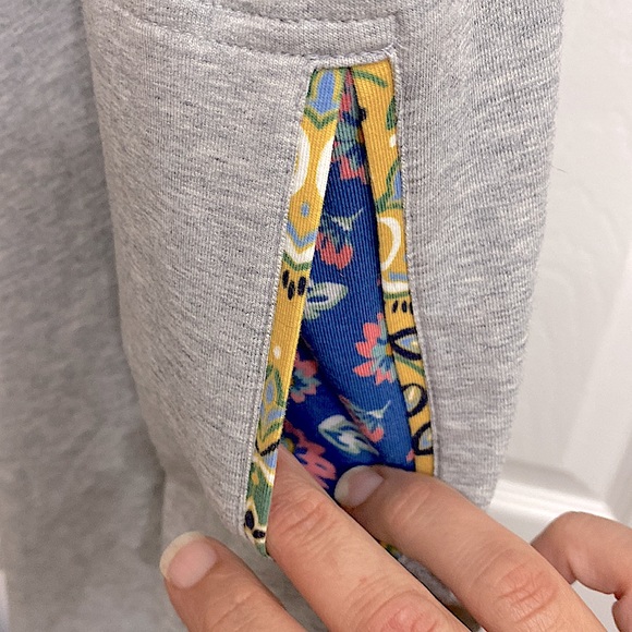 NWT Matilda Jane Heather Grey Open Vest with Hood - Picture 2 of 7